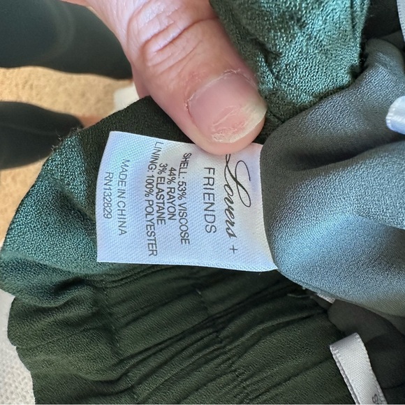 Lovers + Friends Olive Smocked Pants - Picture 6 of 8